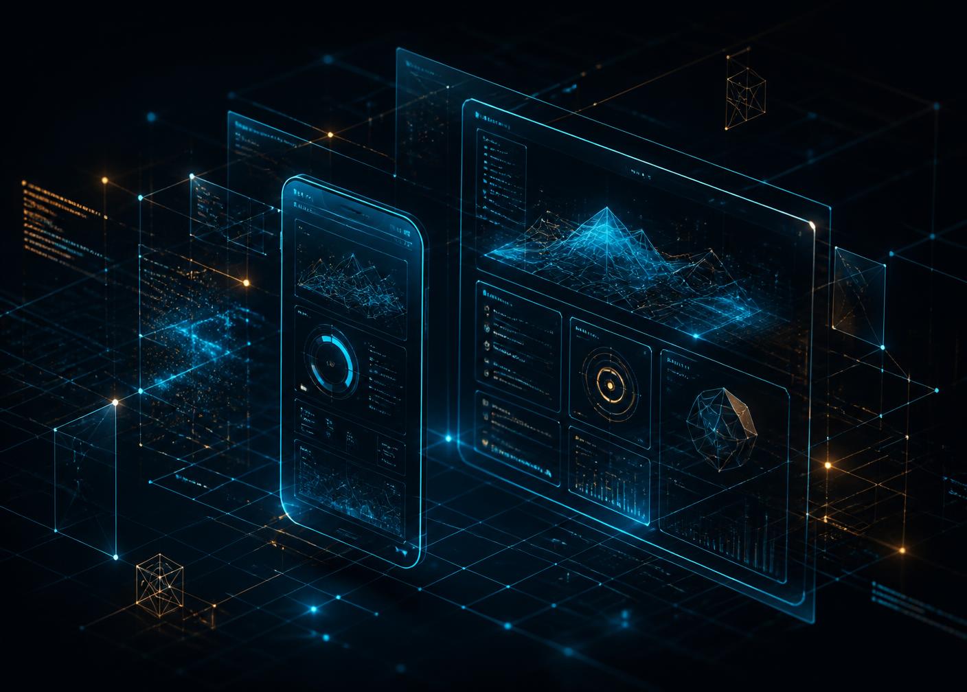 Visualisation of mobile and web applications built by Code Creators